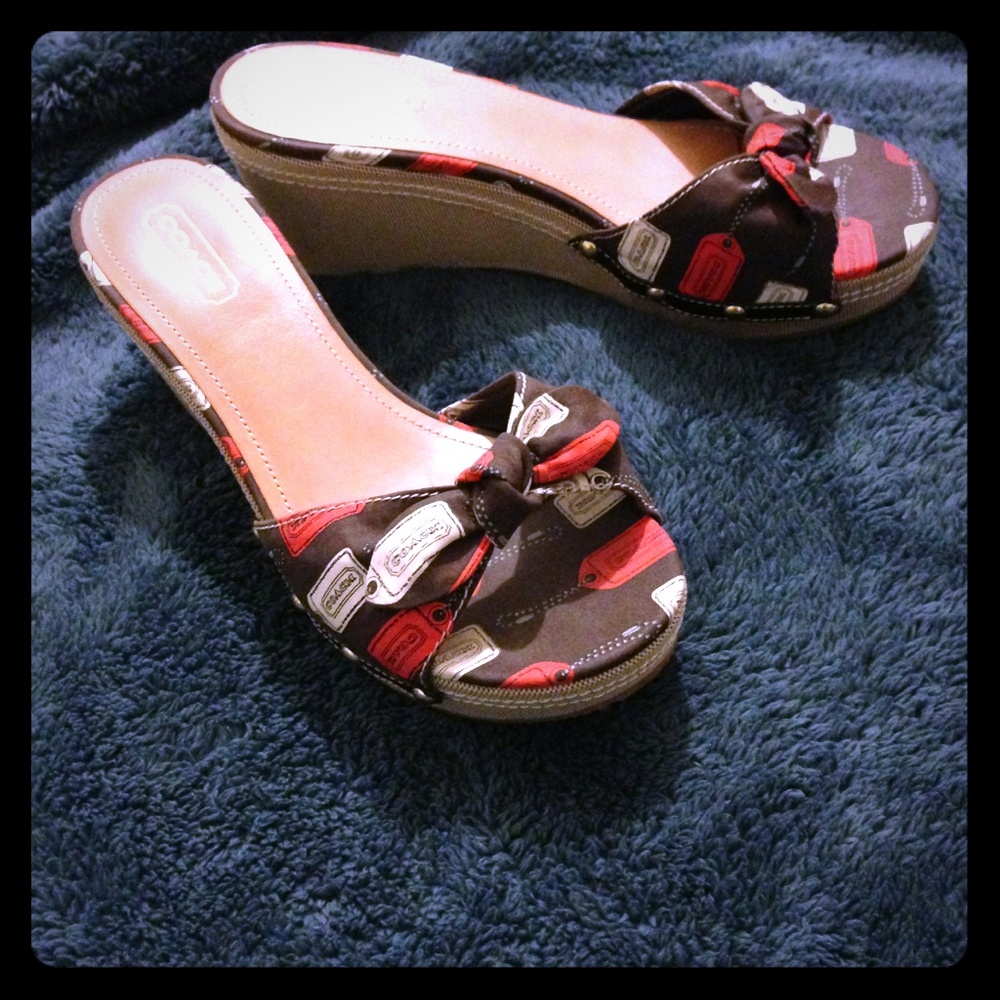 Cute Coach "Lorah" Wedges